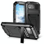 Per iPhone 16e Life Custodia impermeabile antipolvere antiurto per telefono (nero)