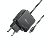 Yesido YC75 PD65W 2m Cavo USB-C / Tipo-C Caricabatterie per laptop, spina UE (nero)