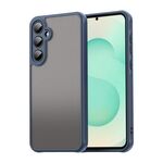 Per Samsung Galaxy S25+ 5G Fan Dun Series TPU Hybrid PC Custodia per telefono glassata (blu)