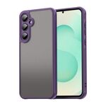 Per Samsung Galaxy S25+ 5G Fan Dun Series TPU Hybrid PC Custodia per telefono glassata (viola)