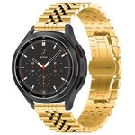 Per Huawei Watch 4/4 Pro cinturino in acciaio inossidabile con cinque perline (oro)