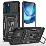 Motorola Moto G42 Armor PC + Custodia protettiva per fotocamera in TPU (nera)