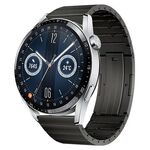 Cinturino per orologio a sgancio rapido in lega di titanio da 46 mm per Huawei Watch GT3 (grigio)