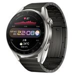 Per Huawei Watch 3 Pro cinturino a sgancio rapido in lega di titanio (grigio)