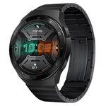 Per cinturino dell'orologio a sgancio rapido in lega di titanio Huawei Watch GT 2e (nero)