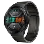 Per cinturino dell'orologio a sgancio rapido in lega di titanio Huawei Watch GT 2e (grigio)