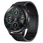 Cinturino per orologio a sgancio rapido in lega di titanio da 46 mm per Honor Magic Watch 2 (nero)
