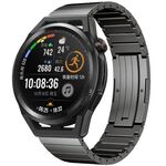 Per Huawei Watch GT Runner One Bead cinturino in lega di titanio (grigio)