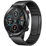 Per Honor Magic Watch 2 46mm One Bead cinturino in lega di titanio (nero)