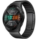 Per Huawei Watch GT 2e One Bead cinturino in lega di titanio (nero)