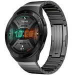 Per Huawei Watch GT 2e One Bead cinturino in lega di titanio (grigio)