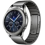 Per Samsung Gear S3 Classic One Bead cinturino in lega di titanio (grigio)