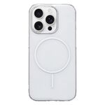 Per iPhone 12 Pro Max Custodia per telefono MagSafe sottile in PC trasparente e colorato (bianco)