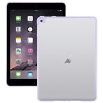 Custodia per tablet in acrilico trasparente ibrida in TPU colorato per iPad 9.7 2017/2018/Air 2 (viola taro)