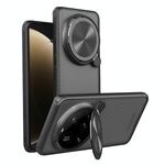 Per Xiaomi 15 Ultra NILLKIN CamShield Prop Custodia per telefono PC traslucida (nero)
