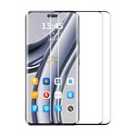 Per Honor Magic7 Pro 2 pezzi ENKAY Hat-Prince Pellicola in vetro temperato con colla laterale a copertura totale e piegatura a caldo