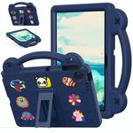 Per Lenovo Tab TB-311 / WIFI 10.1 2025 Custodia per tablet antiurto in EVA con supporto per bambini (blu navy)