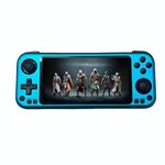 Console di gioco portatile CB408 con touch screen da 4,7 pollici, supporta WiFi Android 11 + sistema Linux 64G (blu)