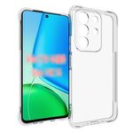 Per vivo Y29 4G / T4x 5G Custodia per telefono in TPU antiurto antiscivolo e spessa (trasparente)