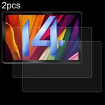 Per Whitedeer C108 / 10.1 2 pezzi 9H 0.3mm Pellicola in vetro temperato antideflagrante