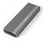 Blueendless 2818SN M.2 Nvme / Sata Dual-protocol Mobile Hard Disk Box con cavo Type-C a USB-A
