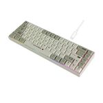 Tastiera meccanica da gioco Ajazz AK680 cablata 68 tasti Hot-swap piccola tastiera (Red Axis Grey White)
