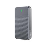 JEYI mSATA a USB 3.1 Tipo-C 6 Gbps SSD Enclosure Adapter Case Custodia SSD esterna in alluminio