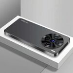 Per vivo X200 Pro mini AG Custodia per telefono in acrilico galvanico satinato (nero)