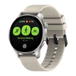 Zeblaze Btalk 3 GPS 1.43 pollici HD AMOLED Screen Health Fitness Smart Watch, Supporto Chiamata Bluetooth (Crema)