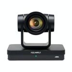 FEELWORLD UHD4K12X Telecamera PTZ 4K Zoom ottico 12X, messa a fuoco automatica SDI HDMI USB IP Controllo remoto (spina UK)