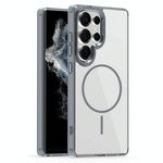 Per Samsung Galaxy S22 Ultra 5G Star Shield Thin Circle MagSafe Custodia per telefono (grigio)
