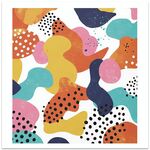 Color Paradise senza cornice EPSON Inkjet 320g Tela decorativa Stampa su richiesta, Dimensioni: 20x20cm