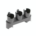 Supporto per gancio per testina spazzola di pulizia per aspirapolvere Dyson V7 V8 V10 V11 V15 (grigio)