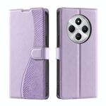 Per Redmi 14C 4G Voltage Custodia per telefono in pelle ultra sottile a pois (viola)