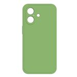 Per iPhone 16 Custodia per telefono in silicone liquido imitazione (verde matcha)