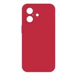 Per iPhone 16 Custodia per telefono in silicone liquido imitazione (rosso)