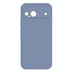 Per Google Pixel 9 Custodia per telefono in silicone liquido imitazione (grigio)
