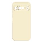 Per Google Pixel 9 Pro Custodia per telefono in silicone liquido imitazione (bianco)