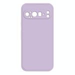 Per Google Pixel 9 Pro Custodia per telefono in silicone liquido imitazione (viola)