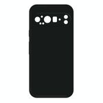 Per Google Pixel 9 Pro Custodia per telefono in silicone liquido imitazione (nero)