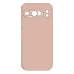 Per Google Pixel 9 Pro XL Custodia per telefono in silicone liquido imitazione (rosa)