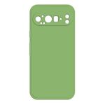 Per Google Pixel 9 Pro XL Custodia per telefono in silicone liquido imitazione (verde matcha)