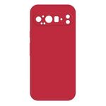 Per Google Pixel 9 Pro XL Custodia per telefono in silicone liquido imitazione (rosso)