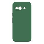 Per Google Pixel 9a Custodia per telefono in silicone liquido imitazione (verde scuro)