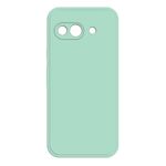 Per Google Pixel 9a Custodia per telefono in silicone liquido imitazione (ciano chiaro)