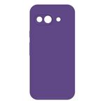 Per Google Pixel 9a Custodia per telefono in silicone liquido imitazione (viola scuro)