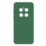 Custodia per telefono in silicone liquido imitazione per Honor Magic7 Pro (verde scuro)