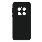 Custodia per telefono in silicone liquido imitazione per Honor Magic7 Pro (nero)