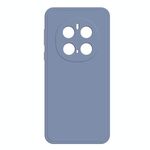 Custodia per telefono in silicone liquido imitazione per Honor Magic7 Pro (grigio)