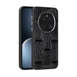 Per Honor Magic7 Pro ABEEL Beast Pattern 6D Micro-Embossed MagSafe Custodia per telefono in vera pelle (nero)